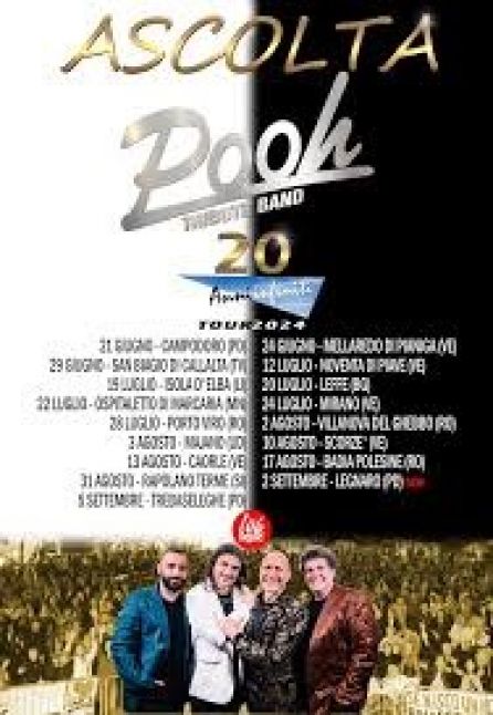 [TEATRO] 20 ANNI INFINITI TRIBUTO AI POOH